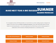Tablet Screenshot of msstate.readingprograms.org