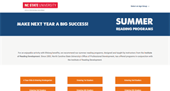 Desktop Screenshot of ncsu.readingprograms.org